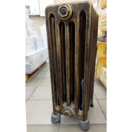 Радиатор чугунный Радимакс Loft 500/220 5 секций, матовая бронза