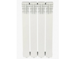 Радиатор алюминиевый Rommer Optima 500/80 4 секции, боковое подключение, белый