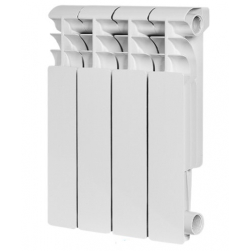 Радиатор алюминиевый Rommer Profi 350/80 4 секции, боковое подключение, белый купить в интернет магазине Санрай73