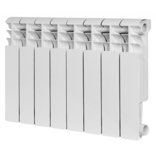 Радиатор алюминиевый Rommer Profi 350/80 8 секций, боковое подключение, белый купить в интернет магазине Санрай73