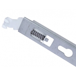 Кронштейн настенный рельсовый для панельного радиатора высотой 300мм Rommer, типы 20, 21, 22, 30, 33