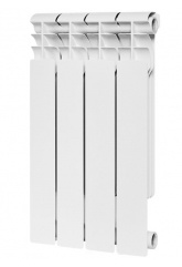 Радиатор биметаллический Rommer Profi Bm 500/80 4 секции, боковое подключение, белый