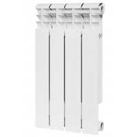 Радиатор биметаллический Rommer Profi Bm 500/80 4 секции, боковое подключение, белый