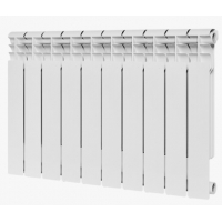 Радиатор биметаллический Rommer Profi Bm 500/80 10 секций, боковое подключение, белый