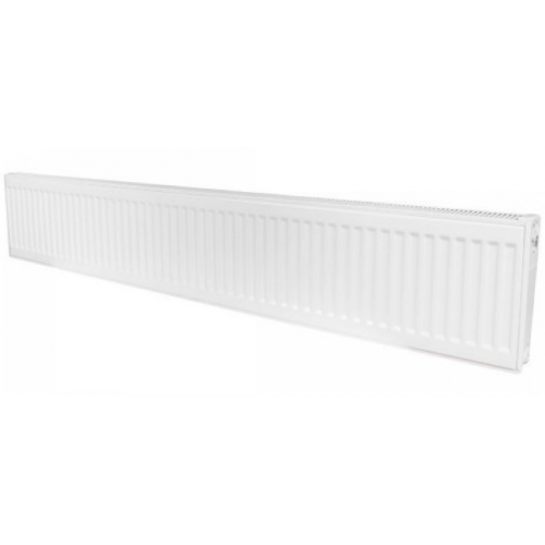 Радиатор стальной панельный Rommer Compact 11 300х1900 боковое подключение, белый купить в интернет магазине Санрай73
