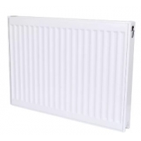 Радиатор стальной панельный Rommer Compact 11 300х400 боковое подключение, белый