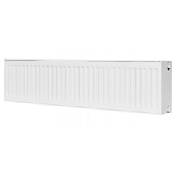 Радиатор стальной панельный Rommer Compact 33 300х1200 боковое подключение, белый