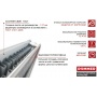 Радиатор стальной панельный Rommer Compact 11 300х1200 боковое подключение, белый