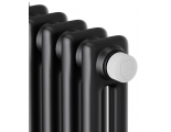 Дизайн-радиатор трубчатый Royal Thermo Insignia VC2180 4 секций, нижнее подключение, черный