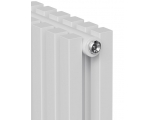 Дизайн-радиатор трубчатый Royal Thermo Shift Q30 C2050 12 секций, боковое подключение, белый