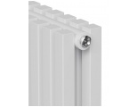 Дизайн-радиатор трубчатый Royal Thermo Shift Q30 C2180 6 секций, боковое подключение, белый