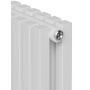 Дизайн-радиатор трубчатый Royal Thermo Shift Q30 C2180 6 секций, боковое подключение, белый
