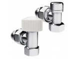 Набор термостатический угловой Royal Thermo Design 1/2"М30х1,5 хром