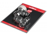 Набор термостатический угловой Royal Thermo Design 1/2"М30х1,5 хром