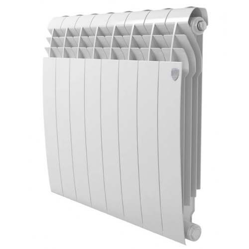 Радиатор алюминиевый RT BiLiner Bianco Traffico 500/87 8 секций, боковое подключение, белый купить в интернет магазине Санрай73