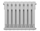 Радиатор алюминиевый RT BiLiner Bianco Traffico 500/87 8 секций, боковое подключение, белый