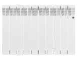 Радиатор алюминиевый RT Monoblock A 500/80 10 секций, боковое подключение, белый