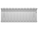 Радиатор алюминиевый RT Revolution 350/80 12 секций, боковое подключение, белый