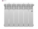 Радиатор алюминиевый RT Revolution 350/80 6 секций, боковое подключение, белый