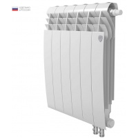 Радиатор биметаллический RT BiLiner VR Bianco Traffico 500/87 6 секций, нижнее подключение, белый