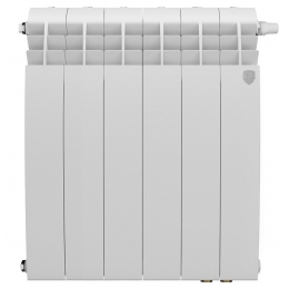 Радиатор биметаллический RT BiLiner VR Bianco Traffico 500/87 6 секций, нижнее подключение, белый