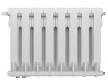 Радиатор биметаллический RT BiLiner VR Bianco Traffico 500/87 8 секций, нижнее подключение, белый