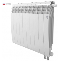 Радиатор биметаллический RT BiLiner VR Bianco Traffico 500/87 10 секций, нижнее подключение, белый