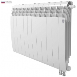 Радиатор биметаллический RT BiLiner VR Bianco Traffico 500/87 12 секций, нижнее подключение, белый