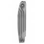Радиатор биметаллический RT BiLiner Silver Satin 350/87 12 секций, боковое подключение, серебристый