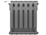 Радиатор биметаллический RT BiLiner Silver Satin 500/87 6 секций, боковое подключение, серебристый