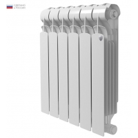 Радиатор биметаллический RT Indigo Super+ 500/100 6 секций, боковое подключение, белый