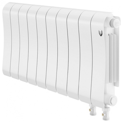 Радиатор биметаллический RT Infinity VR80 Bianco Traffico 300/90 10 секций, нижнее подключение, белый купить в интернет магазине Санрай73