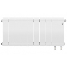 Радиатор биметаллический RT Infinity VR80 Bianco Traffico 300/90 10 секций, нижнее подключение, белы