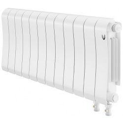 Радиатор биметаллический RT Infinity VR80 Bianco Traffico 300/90 12 секций, нижнее подключение, белы
