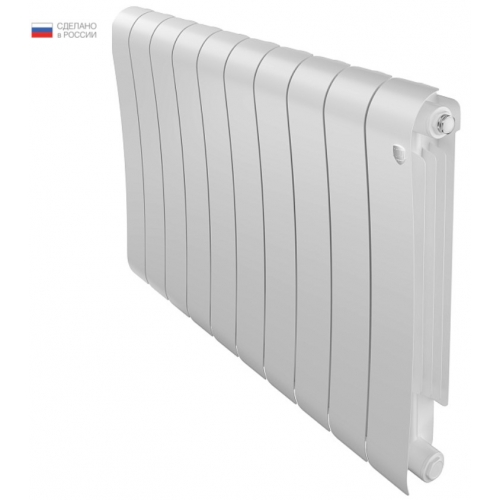 Радиатор биметаллический RT Infinity Bianco Traffico 500/90 10 секций, боковое подключение, белый купить в интернет магазине Санрай73