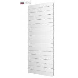 Радиатор биметаллический RT PianoForte Tower Bianco Traffico 500/100 18 секций, белый