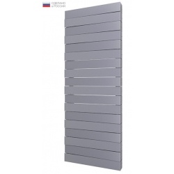 Радиатор биметаллический RT PianoForte Tower Silver Satin 500/100 18 секций, серебристый