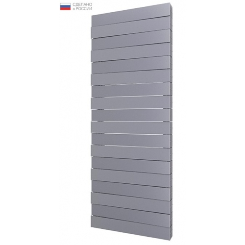 Радиатор биметаллический RT PianoForte Tower Silver Satin 500/100 18 секций, серебристый купить в интернет магазине Санрай73