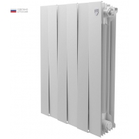 Радиатор биметаллический RT PianoForte Bianco Traffico 500/100 6 секций, боковое подключение, белый