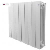 Радиатор биметаллический RT PianoForte Bianco Traffico 500/100 10 секций, боковое подключение, белый