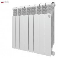 Радиатор биметаллический RT Revolution B 500/80 8 секций, боковое подключение, белый