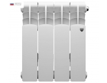 Радиатор биметаллический RT Revolution 350/80 4 секции, боковое подключение, белый