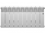 Радиатор биметаллический RT Revolution 350/80 10 секций, боковое подключение, белый