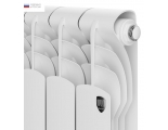 Радиатор биметаллический RT Revolution 350/80 6 секций, боковое подключение, белый