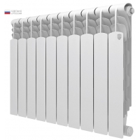 Радиатор биметаллический RT Revolution 2.0 500/80 10 секций, боковое подключение, белый