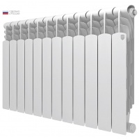 Радиатор биметаллический RT Revolution 2.0 500/80 12 секций, боковое подключение, белый