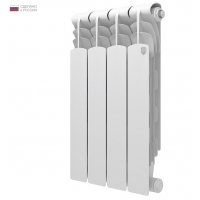 Радиатор биметаллический RT Revolution 2.0 500/80 4 секции, боковое подключение, белый