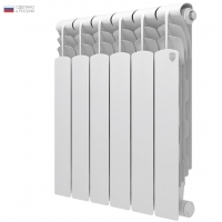 Радиатор биметаллический RT Revolution 2.0 500/80 6 секций, боковое подключение, белый