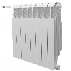Радиатор биметаллический RT Vittoria Super 2.0 500/90 8 секций, боковое подключение, белый