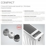 Радиатор стальной панельный Royal Thermo Compact 22 300х1500 боковое подключение, белый